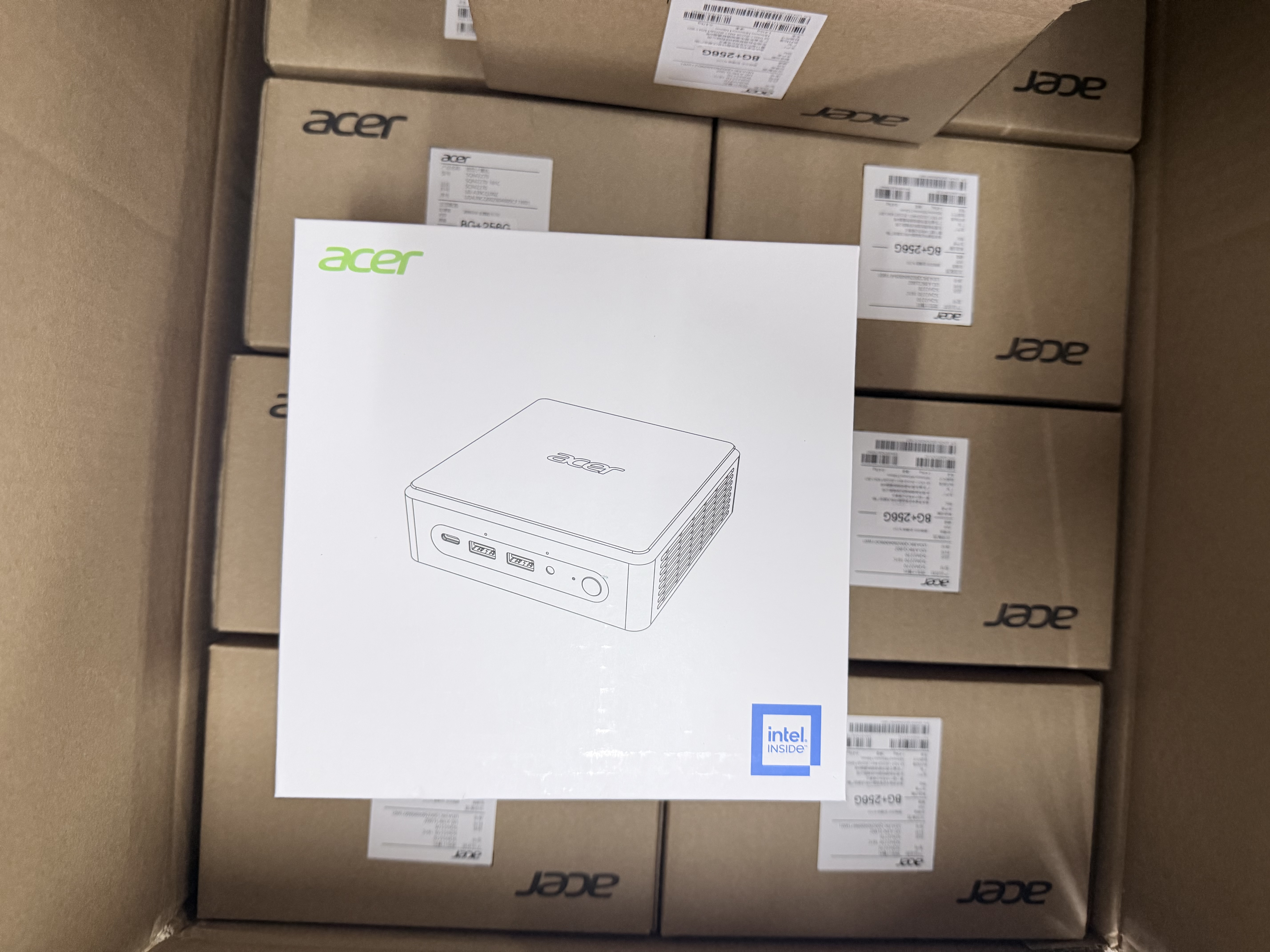 宏碁（acer）蜂鳥i7/N355/N150迷你主機多屏同顯辦公商用家用高性能mini臺式機整機全套4K高清定制口袋小主機 單mini主機 英特爾N150四核|8G|512G固態 曬單實拍圖