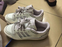 adidas FORUM LOW CL潮流百搭休閑籃球風(fēng)板鞋男女阿迪達(dá)斯三葉草   漢玉白/冰晶紫   37 曬單實(shí)拍圖