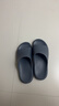 京東京造【3.5cm踩屎感】eva厚底浴室拖鞋男士防臭休閑涼拖鞋 碳灰 42-43 曬單實(shí)拍圖