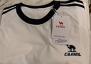 駱駝（CAMEL）迪麗熱巴同款純柔棉T神寬松男女短袖t恤 C36BAXLN090 無(wú)際白 L 曬單實(shí)拍圖