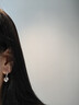 羅泰老銀匠990足銀愛心耳環女款輕奢高級感心形耳圈耳墜2026新款 光面愛心耳墜 曬單實拍圖