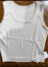 香影白色內搭小背心女2026春季新款含莫代爾蕾絲邊蝴蝶結打底上衣 鷺白 L 165/88A/110-125斤 曬單實(shí)拍圖