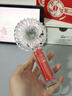Coca-Cola小風(fēng)扇手持風(fēng)扇高速節能迷你便攜usb充電風(fēng)扇戶(hù)外辦公室桌面學(xué)生宿舍寶寶兒童輕音大風(fēng)力電扇 紅色禮袋款【超靜音無(wú)刷電機+長(cháng)續航 曬單實(shí)拍圖