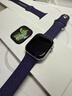 Apple/蘋(píng)果 Watch S11 智能手表GPS款46毫米銀色鋁金屬表殼霧紫色運動(dòng)型表帶S/M MEVW4CH/B 曬單實(shí)拍圖