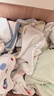 愛(ài)貝迪拉 新生嬰兒包單產(chǎn)房純棉襁褓裹布包巾包被四季抱被睡袋95cm單層2條 曬單實(shí)拍圖