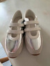 百麗（Belle）章若楠同款奶酪糖薄底瑪麗珍女26春新款真皮商場(chǎng)單鞋E9Q1DAQ6預售 銀色 36 曬單實(shí)拍圖