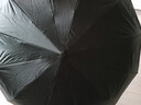 碩非凡全自動(dòng)雨傘大號加固加厚結實(shí)抗風(fēng)男士晴雨兩用防曬遮陽(yáng)女生折疊傘 【72骨】加固厚實(shí)全自動(dòng)-耀石黑 曬單實(shí)拍圖