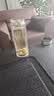 明霞雙層玻璃杯男士玻璃茶杯茶水分離大容量便攜飲用水杯女耐高溫杯子 鋼本色550ml 【加厚杯底】 曬單實拍圖