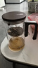 福容飄逸茶壺茶杯套裝茶水分離玻璃茶壺耐熱過濾泡茶壺泡茶器茶杯茶具 680ML（單壺） 曬單實拍圖
