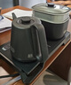吉谷（K·KOU）全自動(dòng)雙邊上水電熱水壺多檔恒溫電茶壺鍋壺同煮 茶臺燒水壺一體桌茶具套裝泡茶1.0L+0.8L TC017B 曬單實(shí)拍圖