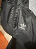 adidas寬松日常舒適運動(dòng)夾克外套男女春季新款阿迪達斯官方三葉草   黑色   M 曬單實(shí)拍圖