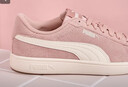 彪馬（PUMA）復古紅色休閑薄底板鞋男女款新款運動(dòng)鞋SMASH 390984 玫瑰粉-白色-22 39 曬單實(shí)拍圖