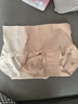 婷美高腰無(wú)痕收腹內褲女士10A抗菌收小肚子提臀產(chǎn)后塑形短褲 膚+白L 曬單實(shí)拍圖