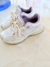 駱駝（CAMEL）漫游復古慢跑鞋女戶(hù)外運動(dòng)鞋子 K23S09L7014-1 米白/香芋紫 37 曬單實(shí)拍圖
