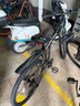 EG7折疊山地自行車(chē)成人男單車(chē)變速越野上班騎公路賽車(chē)女大人學(xué)生 輻條輪-灰橙【加粗前叉】 26寸21速【適合:165-180CM】 曬單實(shí)拍圖