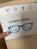 万新（WAN XIN） 近视眼镜防蓝光辐射非球面现片配眼镜框男女0-1500度配成品眼镜 金属-半框-2030BK-黑色 1.56多屏防蓝光镜片（近视薄） 实拍图
