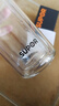 蘇泊爾（SUPOR）玻璃杯雙層水杯茶水分離泡茶杯男女款便攜耐高溫辦公茶杯子禮物 【獨立茶倉】儒雅黑-300mL 曬單實(shí)拍圖