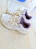 駱駝（CAMEL）漫游復古慢跑鞋女戶(hù)外運動(dòng)鞋子 K23S09L7014-1 米白/香芋紫 37 曬單實(shí)拍圖