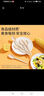 美麗雅一次性勺子獨立包裝50支 食品級湯勺調羹耐高溫外賣(mài)西瓜冰淇淋勺 曬單實(shí)拍圖