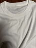 京東京造【50S水柔棉】長(cháng)袖t恤女純棉26春夏新款打底衫內搭女 白色 M 曬單實(shí)拍圖