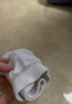 棉小念襪子男士中筒襪100%純棉10A級抗菌防臭白色透氣長(cháng)筒長(cháng)襪春秋季6雙 曬單實(shí)拍圖