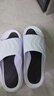 回力運動(dòng)拖鞋男士防滑居家浴室內外穿涼拖鞋HL3967白黑色44-45碼 曬單實(shí)拍圖
