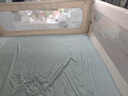 貝易嬰兒床圍欄寶寶防摔防護欄床邊擋板防掉檔板免打孔三面1.8×2m 曬單實(shí)拍圖