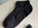 海瀾之家襪子男女短筒純棉100%棉抗菌消臭抗起球純色運動(dòng)休閑短船襪5雙裝 曬單實(shí)拍圖