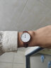 丹尼爾惠靈頓（DanielWellington）DW表帶原裝12mm皮質(zhì)針扣女款（適用于28mm表盤(pán)系列） DW00200184 曬單實(shí)拍圖