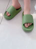 利達妮（TZLDN）踩屎感拖鞋女士2026新款夏季外穿防滑防臭室內居家用厚底涼拖鞋男 綠色 38-39 【適合37-38】 曬單實(shí)拍圖