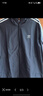 adidas經(jīng)典三條紋運動(dòng)連帽夾克外套男女春季阿迪達斯三葉草   黑色   XL 曬單實(shí)拍圖