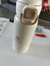 HEOSCU吸管保溫杯316不銹鋼孕婦產(chǎn)婦專(zhuān)用躺著(zhù)喝水女士?jì)和銛y學(xué)生杯子 曬單實(shí)拍圖