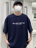 MEDE純棉短袖t恤男士夏季潮牌寬松長袖重磅體恤男生衣服 白色 S 曬單實拍圖