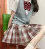 宜品達JK制服半身裙日系蘿莉?qū)W生偽娘大碼jk制服套裝百褶裙女裝大佬套裝 金魚姬【衣服+裙子+領(lǐng)結(jié)】 L 建議(50-55kg) 曬單實拍圖