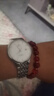 天王（TIAN WANG）手表男士 生日禮物昆侖系列商務(wù)機械男表白色GS5876S.D.S1.W-1 曬單實(shí)拍圖