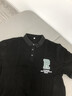 頭號青年Polo衫男款短袖夏季冰感棉加大碼男裝韓版寬松休閑男士T恤 黑 5XL 曬單實拍圖