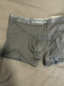 貓人【精梳棉-安心品質(zhì)】男士?jì)妊澞屑兠揲L(cháng)效抗菌蠶絲襠男生四角短褲 曬單實(shí)拍圖