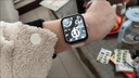 筱岙vivoppo蘋(píng)果機(jī)通用iwatch GT4智能電話手表藍(lán)牙支付計(jì)步運(yùn)動(dòng)心率血壓鬧鐘提醒男女情侶手表禮物 HT15金粉(通話+支付+ 曬單實(shí)拍圖