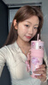 世大家明星同款保溫杯女士水杯送女朋友老婆生日伴手禮物大容量吸管杯 曬單實(shí)拍圖