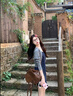 哈魯迪吊帶碎花連衣裙女2026夏季新款法式復古辣妹包臀短裙小個子氣質 藏青色 M （90-100斤）【吊帶+開衫】 曬單實拍圖