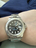 勞力士（ROLEX）游艇名仕型 灰游艇 自動機(jī)械機(jī)芯 100米防水 40mm 男表 瑞表  曬單實(shí)拍圖