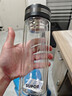 蘇泊爾（SUPOR）雙層玻璃杯辦公泡茶杯男女士茶水分離杯車(chē)載水杯子辦公泡茶杯子 曬單實(shí)拍圖