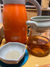 金灶（KAMJOVE）隔熱保溫燜茶壺陶瓷內膽白茶泡茶壺悶泡壺泡茶專(zhuān)用保溫壺茶水分離 LX-311橙色（五行·火） 800ml 曬單實(shí)拍圖