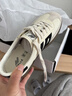 百麗女鞋復古拼色德訓鞋春夏新款百搭簡(jiǎn)約運動(dòng)休閑鞋B2614AM5 米白 38 曬單實(shí)拍圖