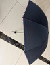 天堂 加大雨傘三折 晴雨兩用商務(wù)傘經(jīng)典格紋10骨大雨傘男女 藏青 曬單實(shí)拍圖