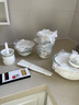 韻錦碗具套裝景德鎮高檔餐具整套盤子碗筷套裝新結婚喬遷禮物 曬單實拍圖