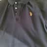 U.S. POLO ASSN.polo衫男短袖夏季保羅商務休閑翻領男裝上衣t恤父親節(jié)禮物黑XL 曬單實拍圖