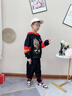愛爾駿依童裝男童套裝春秋款帥氣龍年兒童衣服中大童拜年男孩本命年中國風 春秋薄款衣服褲子（無配飾） 130 合適113-123CM身高 曬單實拍圖