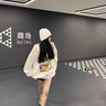 SNYDER WEAR美式慵懶卡通衛衣女秋季2025新款圓領(lǐng)花灰色學(xué)院的上衣百搭減齡女花灰常規（zt）M 【60-100斤】 曬單實(shí)拍圖