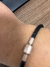 末言雨港版牛皮繩手鏈替換3D硬金轉運珠穿編織手繩DIY粗細男女生 4mm粗20cm長(cháng)，默認黑色 要其他樣色請備注 曬單實(shí)拍圖